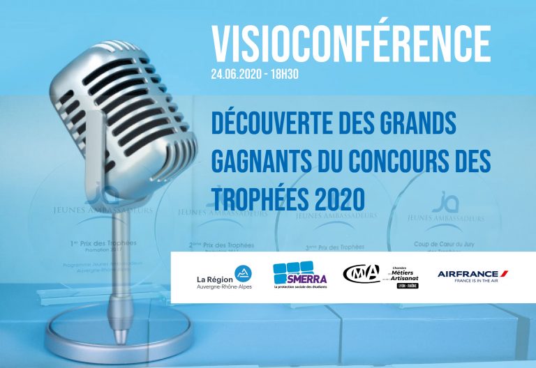 Revivez la visioconférence de l’annonce des gagnants du concours des Trophées 2020 !